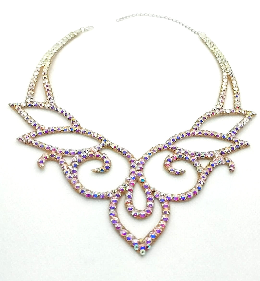 Collana in strass