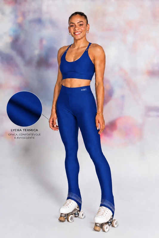 Leggings Copritacco Termico con strass