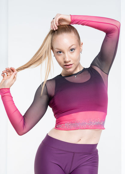 T-Shirts Mesh Sfumata